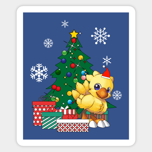 Chocobo Around The Christmas Tree Sticker by Nova5